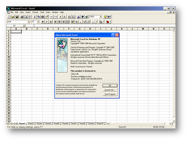 Era la época de Windows 95/98. En esa época empecé a trabajar en temas de Business Intelligence.